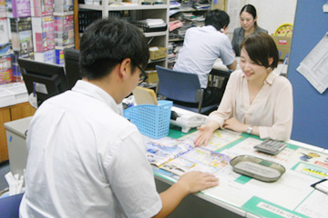 カウンター業務